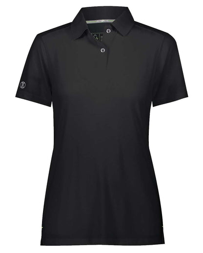 Holloway Women's Repreve® Eco Polo 222775 #color_Black