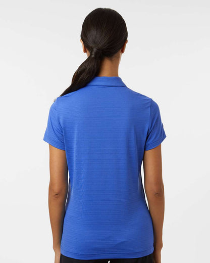 Adidas Women's Textured Stripe Polo A707 #colormdl_Bright Royal