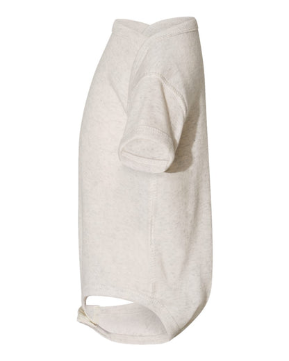 Rabbit Skins Infant Baby Rib Bodysuit 4400 #color_Natural Heather