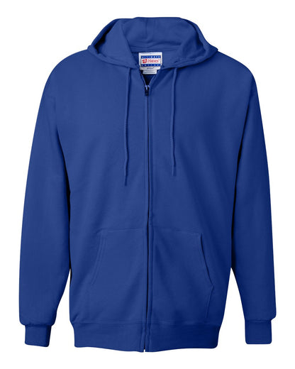 Hanes Unisex Ultimate Cotton® Full-Zip Hooded Sweatshirt F280 #color_Deep Royal