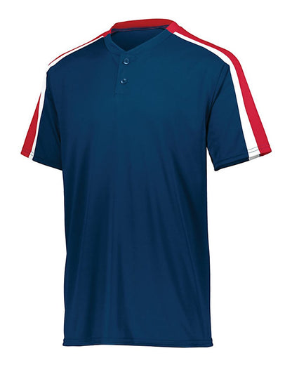 Augusta Sportswear Youth Power Plus Jersey 2.0 1558 #color_Navy/ Red/ White