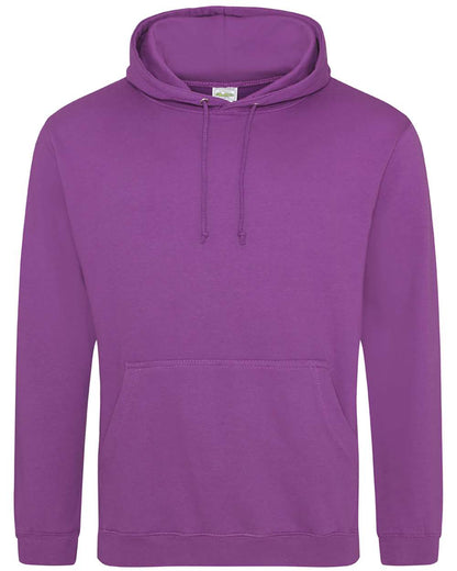 AWDis Unisex College Hooded Sweatshirt JHA001 #color_Magenta Magic