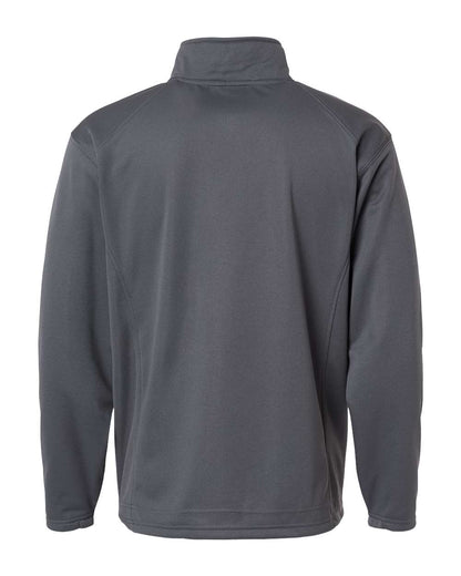 Badger Performance Fleece Quarter-Zip Pullover 1480 #color_Graphite