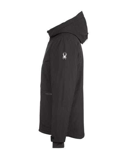Spyder Men's Convert Insulated Jacket S18074 #color_Black