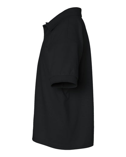 Gildan Youth DryBlend® Jersey Polo 8800B #color_Black