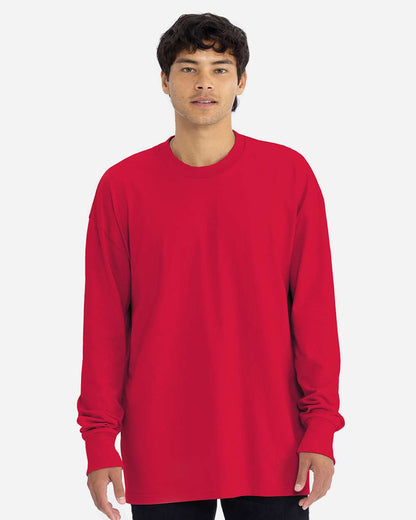Next Level Unisex Heavyweight Long Sleeve T-Shirt 7211 #colormdl_Red
