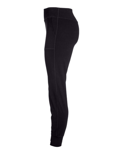 Glyder Women's Pure High Waist Joggers PDPZ031 #color_Black