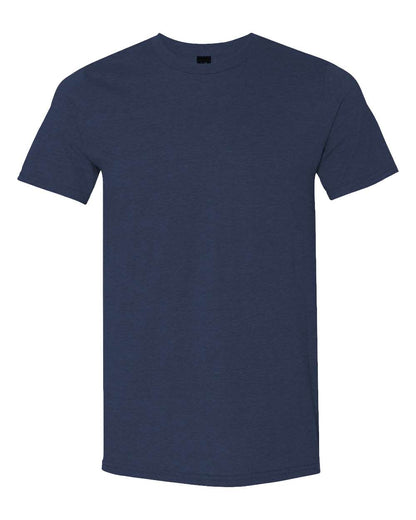 Gildan Unisex Softstyle® Lightweight T-Shirt 980 #color_Heather Navy