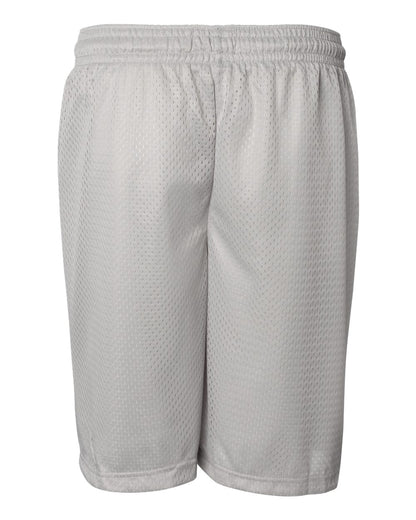 Badger Pro Mesh 7" Shorts 7207 #color_Silver