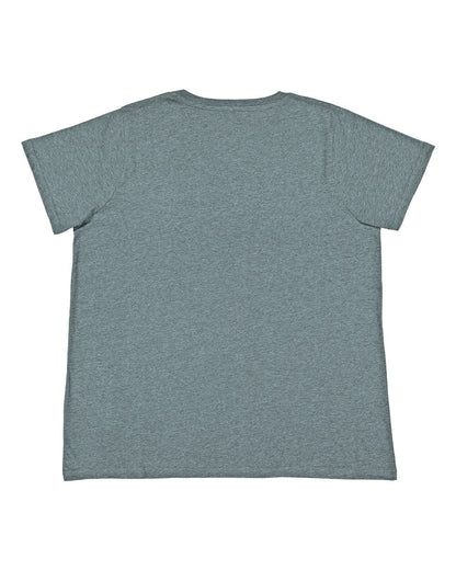 LAT Women's Curvy Collection Fine Jersey Tee 3816 #color_Ice Blackout