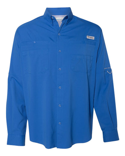 Columbia PFG Tamiami™ II Long Sleeve Shirt 212467 #color_Vivid Blue