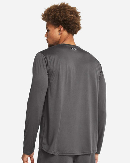 Under Armour Men's Team Tech™ Long Sleeve T-Shirt 1376843 #colormdl_Castlerock/ White