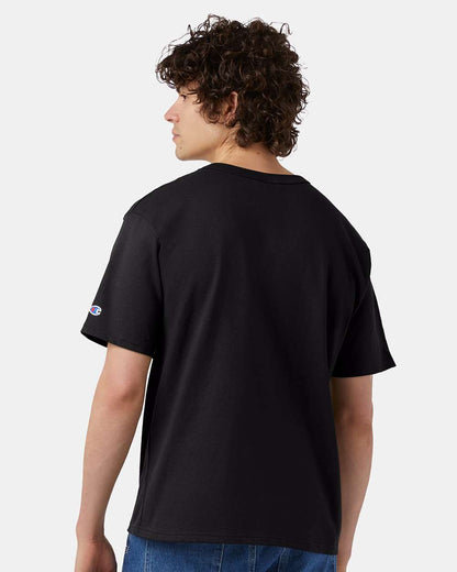 Champion Unisex Heritage Jersey T-Shirt T105 #colormdl_Black