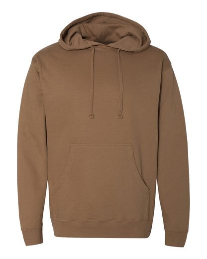 Independent Trading Co. Unisex Midweight Hooded Sweatshirt SS4500 #color_Saddle