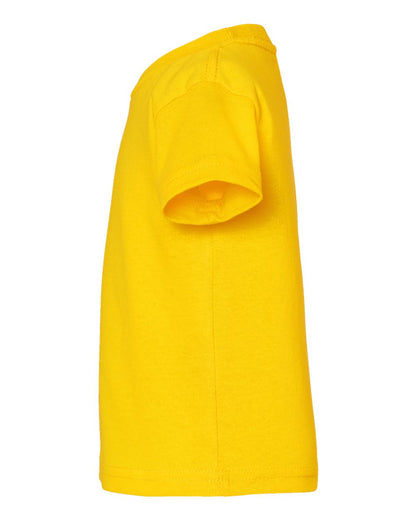 Rabbit Skins Infant Cotton Jersey Tee 3401 #color_Yellow