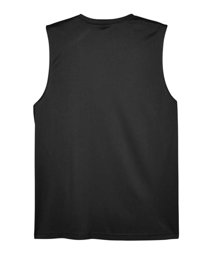 Team 365 Men's Zone Performance Muscle T-Shirt TT11M #color_Black