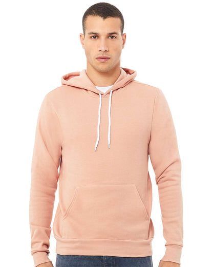 BELLA + CANVAS Sponge Fleece Hoodie 3719 #colormdl_Peach