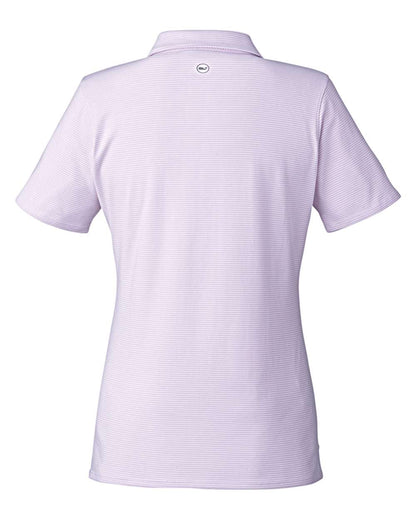 vineyard vines Women's Fanshell Polo G001320 #color_Lavender/ White Cap