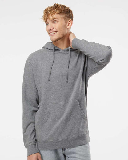 Independent Trading Co. Unisex Midweight Hooded Sweatshirt SS4500 #colormdl_Gunmetal Heather