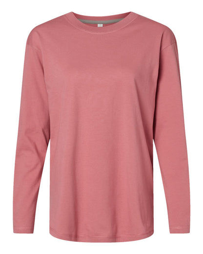 LAT Women's Fine Jersey Long Sleeve Tee 3508 #color_Mauvelous