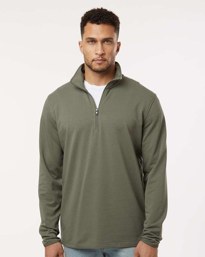 Independent Trading Co. Men's Perform Quarter-Zip Pullover EXP20PQ #colormdl_Pine