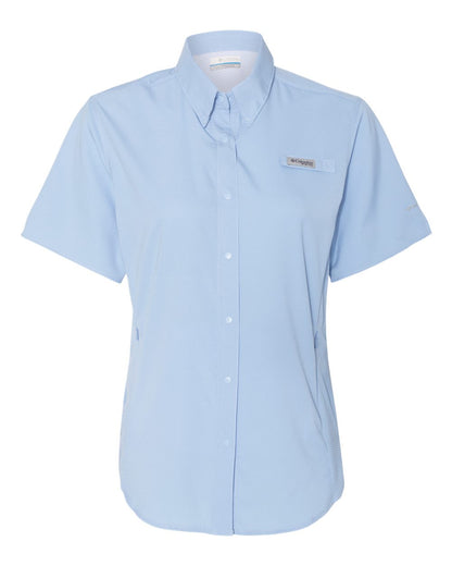 Columbia Women's PFG Tamiami™ II Short Sleeve Shirt 212466 #color_Sail