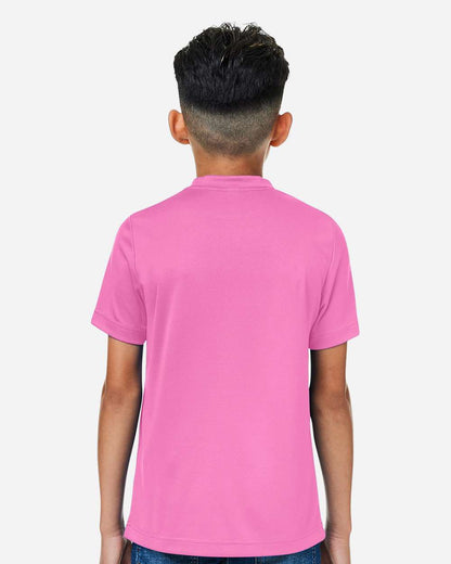Team 365 Youth Zone Performance Mesh T-Shirt TT15Y #colormdl_Sport Charity Pink