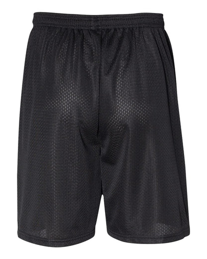 C2 Sport Men's Mesh 7" Shorts 5107 #color_Black