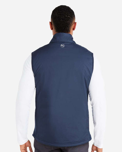 Puma Golf Men's Hielands Vest 631106 #colormdl_Deep Navy