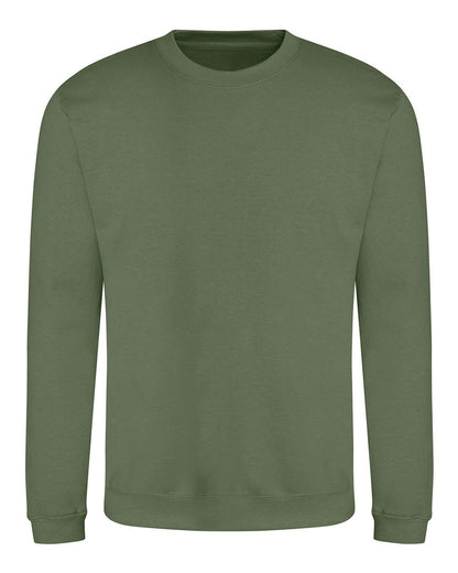 AWDis Unisex College Crewneck Sweatshirt JHA030 #color_Earthy Green