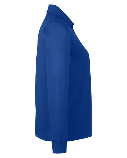 Harriton Women's Advantage Snag Protection Plus IL Long Sleeve Polo M348LW #color_True Royal