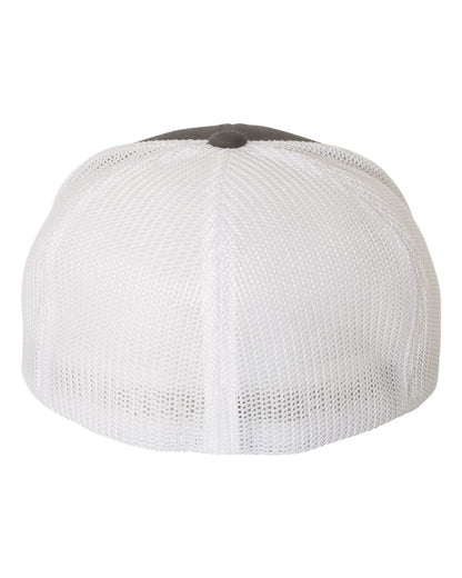 Flexfit Trucker Cap 6511 #color_Charcoal/ White