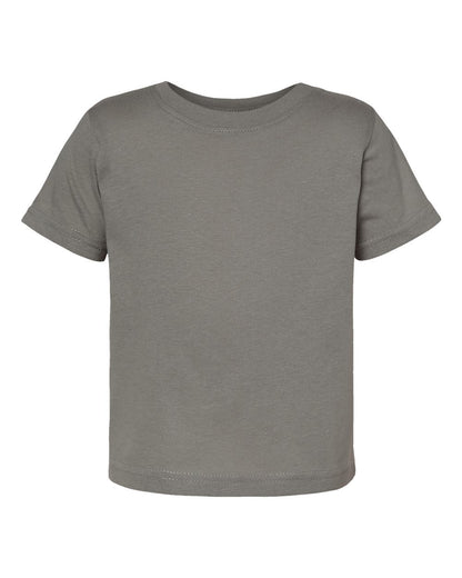 Rabbit Skins Infant Fine Jersey Tee 3322 #color_Titanium