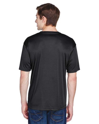 UltraClub Men's Cool & Dry Basic Performance T-Shirt 8620 #colormdl_Black