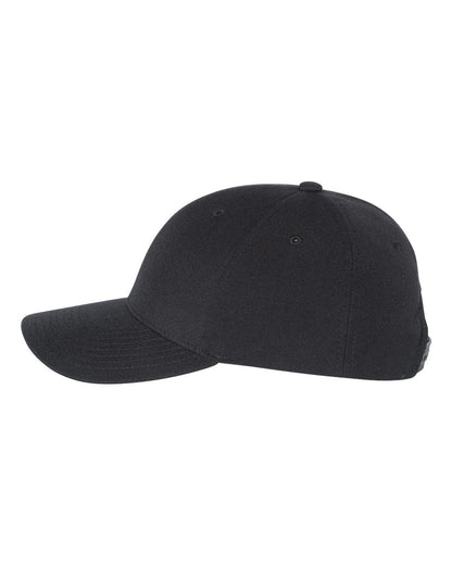 YP Classics Premium Curved Bill Snapback Cap 6789M #color_Black