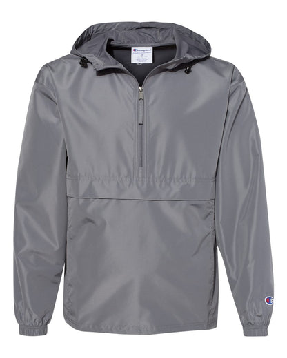 Champion Unisex Packable Anorak Jacket CO200 #color_Graphite