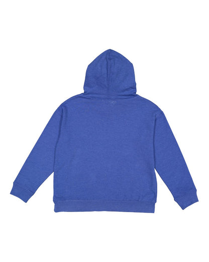 LAT Youth Fleece Hoodie Sweatshirt 2296 #color_Vintage Royal