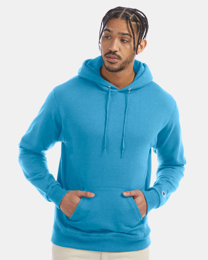 Champion Unisex Powerblend® Hooded Sweatshirt S700 #colormdl_Blue Lagoon