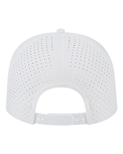CAP AMERICA Premium Water-Resistant Perforated Cap i8540 #color_White