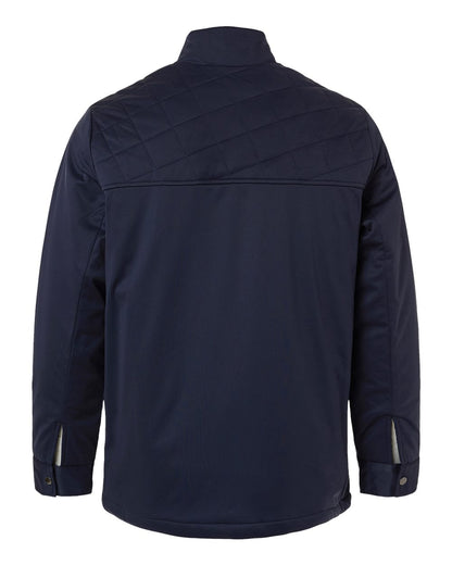 Harriton Men's Guardian Insulated Utility Jacket M781 #color_Dark Navy