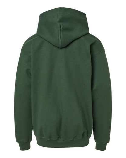 Gildan Softstyle® Youth Midweight Hooded Sweatshirt SF500B #color_Forest Green