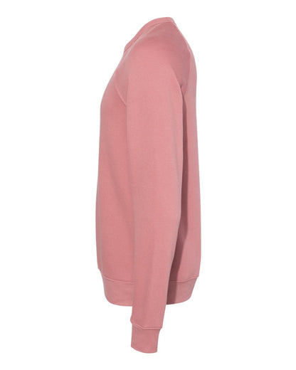 BELLA + CANVAS Unisex Sponge Fleece Raglan Crewneck Sweatshirt 3901 #color_Mauve