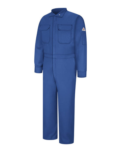 Bulwark Men's Tall Premium Coverall - Nomex® IIIA - 4.5 oz. CNB2T #color_Royal Blue