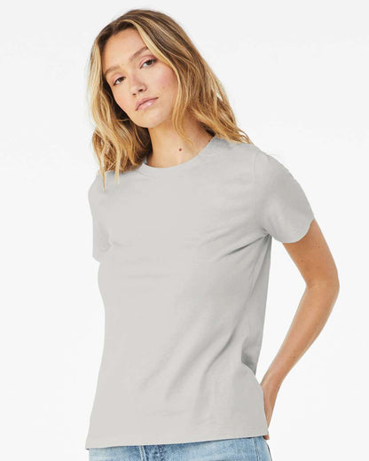 BELLA + CANVAS Women’s Relaxed Jersey Tee 6400 #colormdl_Silver