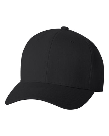 Flexfit Wool-Blend Cap 6477 #color_Black