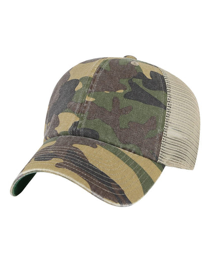 47 Brand Trawler Cap 4710 #color_Camo Green