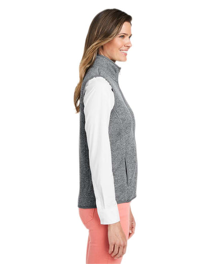 vineyard vines Women's Mountain Sweater Fleece Vest O001411 #colormdl_Grey Heather