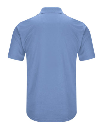 Red Kap Men's Performance Knit Pocket Polo SK98 #color_Medium Blue