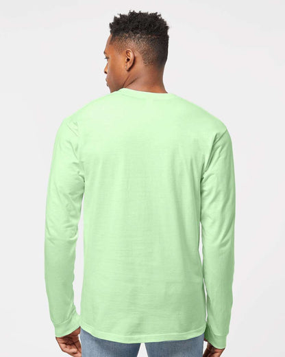 Tultex Heavyweight Jersey Long Sleeve T-Shirt 291 #colormdl_Neo Mint