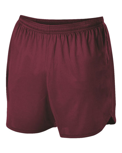 Alleson Athletic Women's Woven Track Shorts R3LFPW #color_Maroon